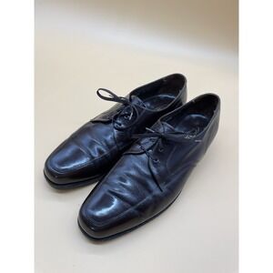 Vintage Florsheim Brown Men's‎ Dress Leather Shoes Size 10.5 D Flexible Fibre